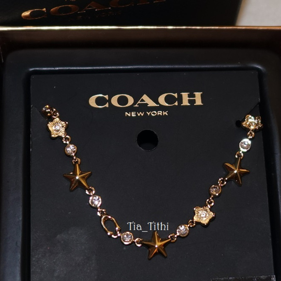 Coach Flower Star Necklace - Picture 4 of 4